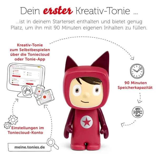 Toniebox-Starterset mit Kreativ-Tonie – Bild 5